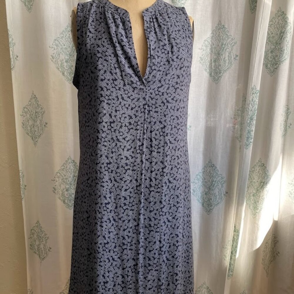 Black and White Shift Dress by Loft